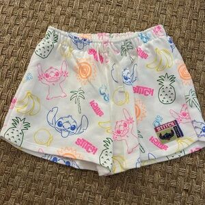 Zara Kids Shorts Stitch Print